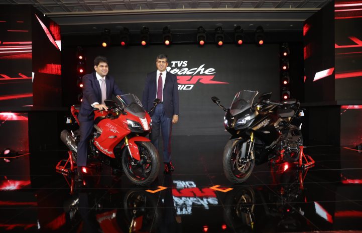 The TVS Akula concept that we had been waiting for, is here christened as TVS Apache RR310