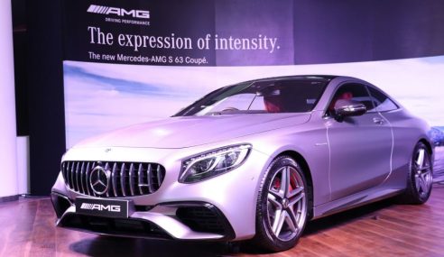 Mercedes –AMG S63 Coupe launched in India with a whopping price tag of INR 2.55 Cr.