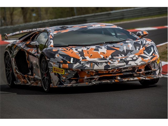 Lamborghini Aventador SVJ sets a new Nurburgring lap record, lapping it at 6:44.97