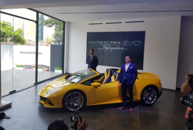 Lamborghini Huracan Evo Spyder launched at Rs. 4.1 crore