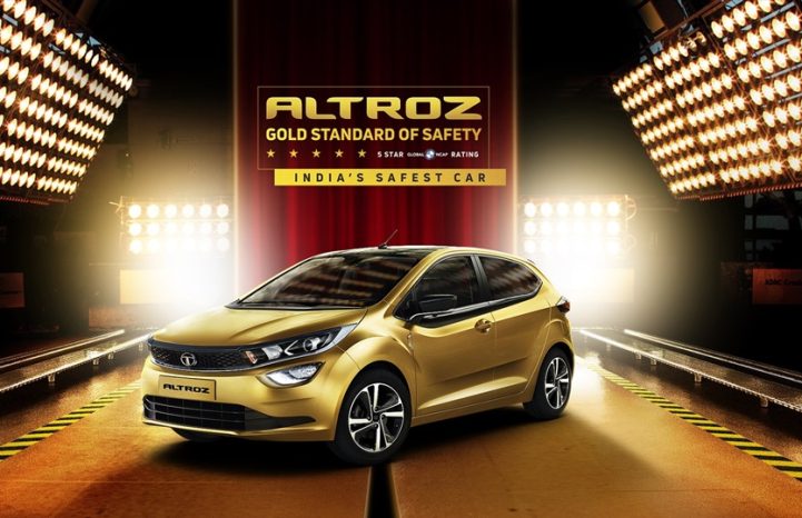 Tata Altroz earns the 5-star adult safety rating from Global NCAP