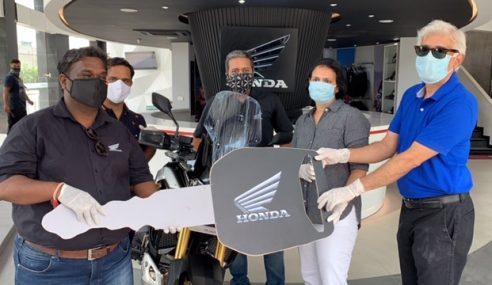 2020 Honda Africa Twin Adventure Sports deliveries start in India