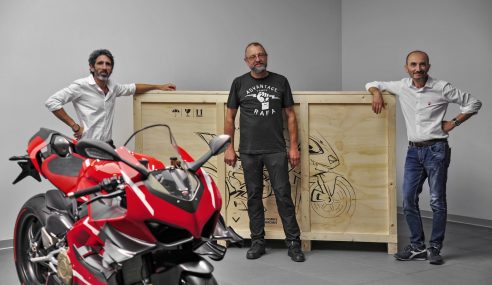 Ducati Superleggera V4 001/500 delivered to Belgian Filip Van Schil