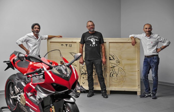 Ducati Superleggera V4 001/500 delivered to Belgian Filip Van Schil