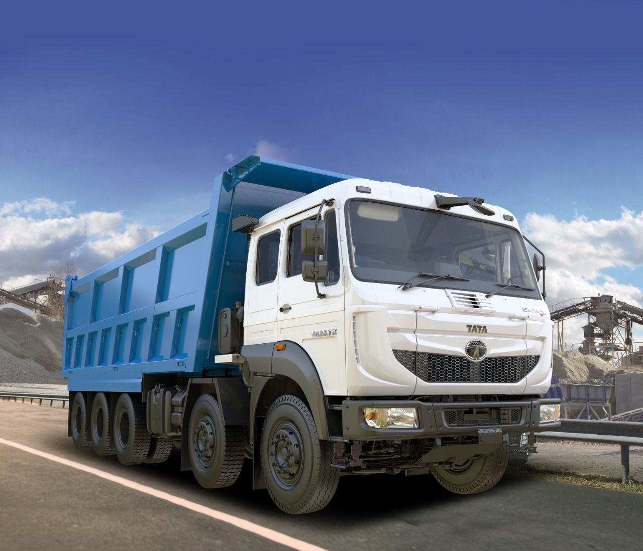 Tata launches India’s largest tipper truck Signa 4825.TK
