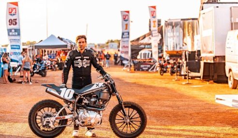 Royal Enfield Twins FT makes first appearance at American Flat Track event