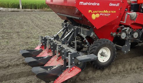 Mahindra launches new potato planting machinery