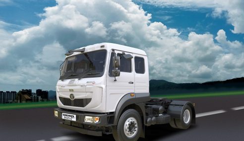 Tata Motors launches 55-tonne prime mover Signa 5525.S