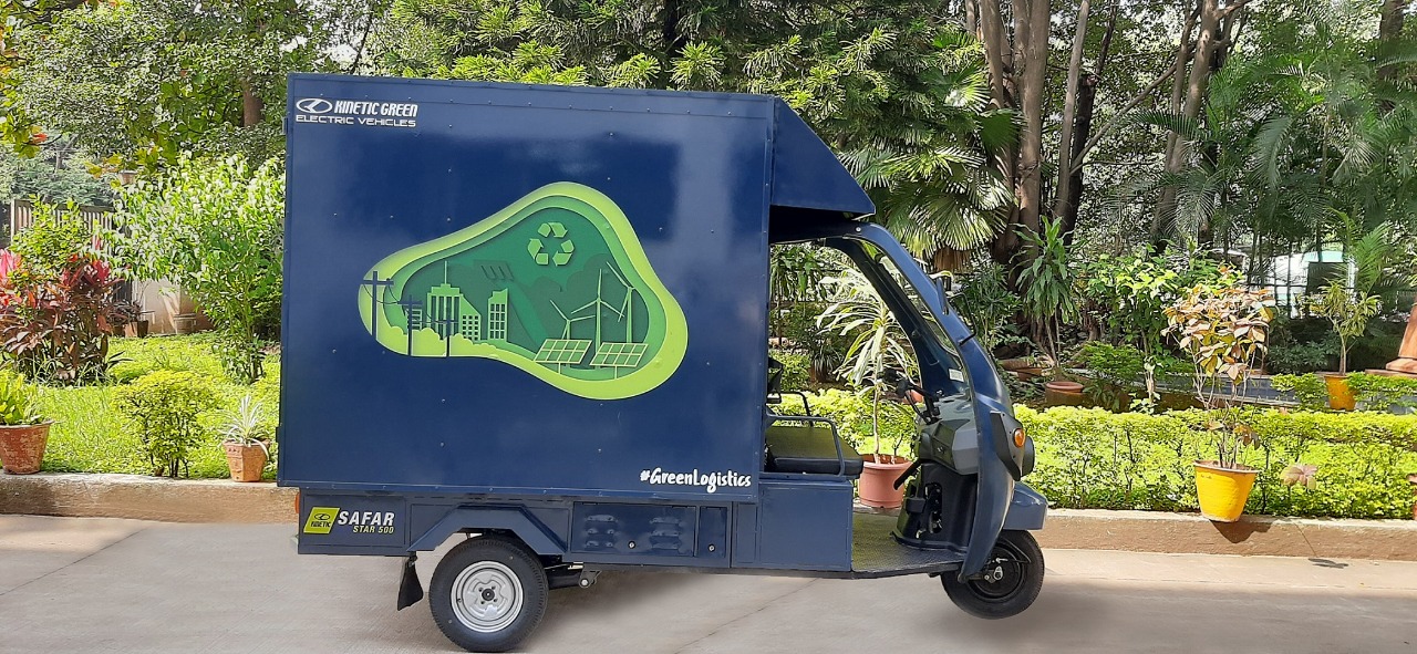 Kinetic Green launches 1-ton electric three-wheeler Safar Jumbo