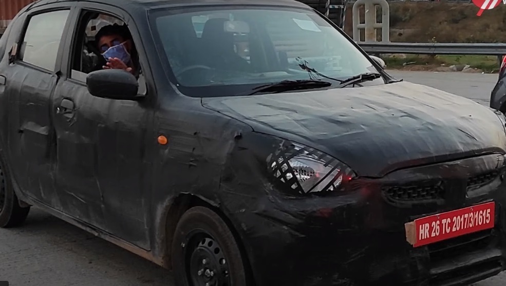Next-Gen Maruti Suzuki Celerio Spied Testing On-Road Again