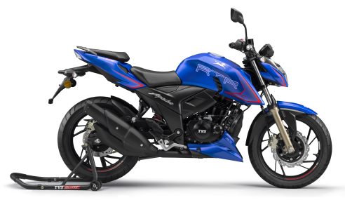 TVS Motor launches the new TVS Apache RTR 200 4V