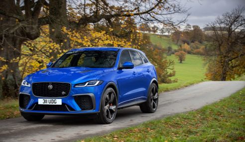 Jaguar F-PACE SVR now faster, more dynamic and more refined