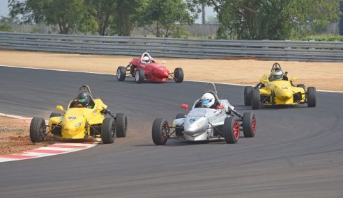 Chennai’s Ashwin Datta steals the show in JK Tyre FMSCI National Racing Championship
