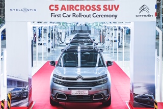 Citroen C5 Aircross SUV’s production starts in India