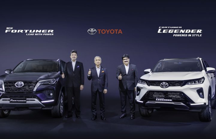 Toyota Fortuner facelift, Legender launched