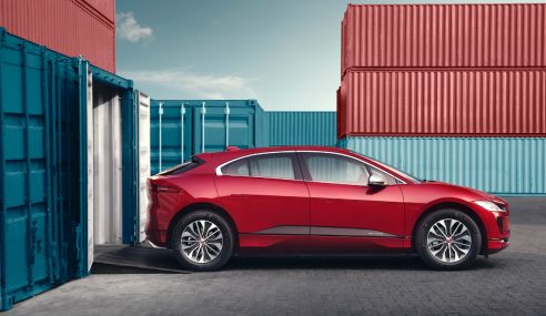 Jaguar I-Pace electric SUV lands in India for testing