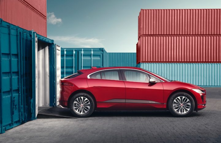 Jaguar I-Pace electric SUV lands in India for testing