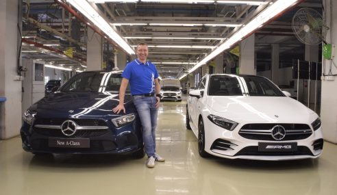 Mercedes-Benz launches A-Class Limousine and rolls out AMG A 35 4MATIC