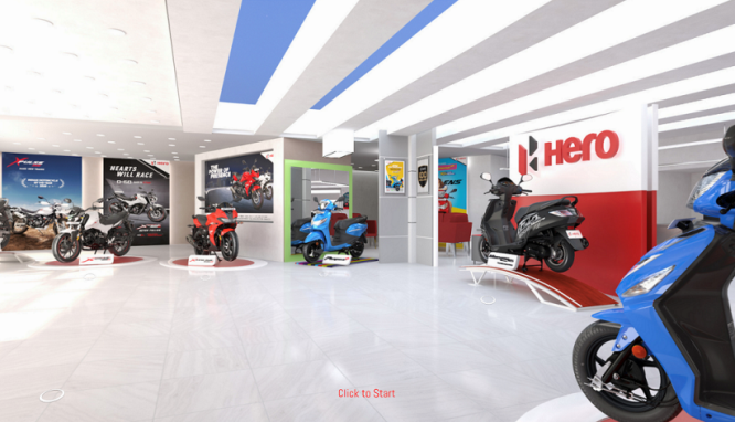 Hero Motocorp Launches Virtual Showroom