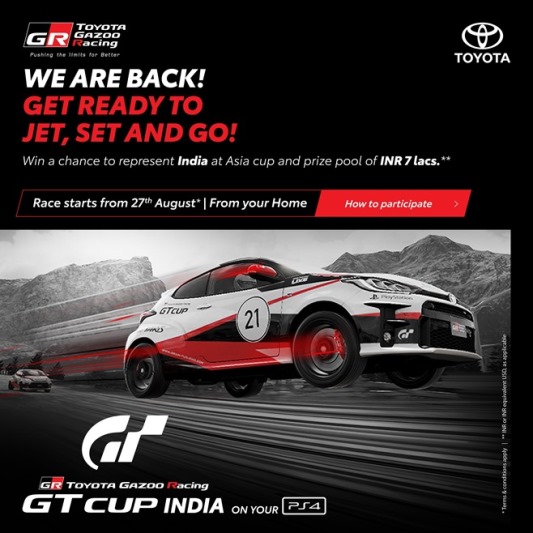 TOYOTA GAZOO Racing announces Second Edition of GT Cup India 2021
