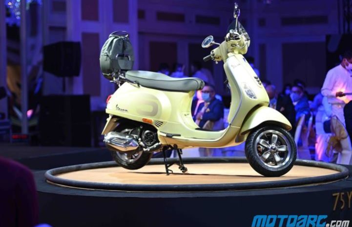 Vespa 75th Limited Edition unveiled, available in 125CC and 150CC