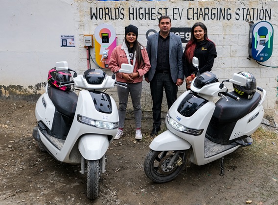 goEgoNetwork installs the world’s highest EV charging station