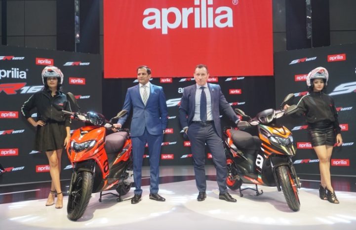 2021 Aprilia SR 160 launched in India