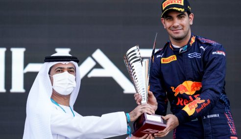 Jehan Daruvala scores a big win at Abu Dhabi Grand Prix