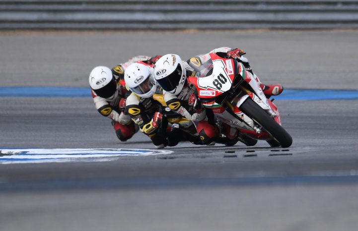 Rajiv Sethu wins points for IDEMITSU Honda Racing India team in the inaugural race of 2022 ARRC