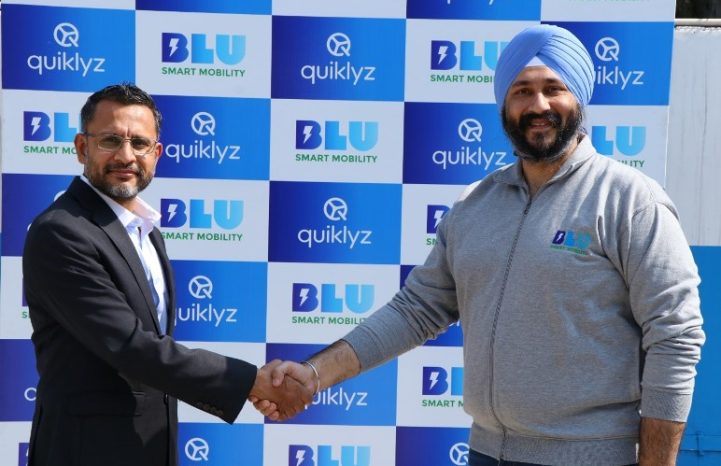Quiklyz ties up with BluSmart to provide 500 EVs on leasing