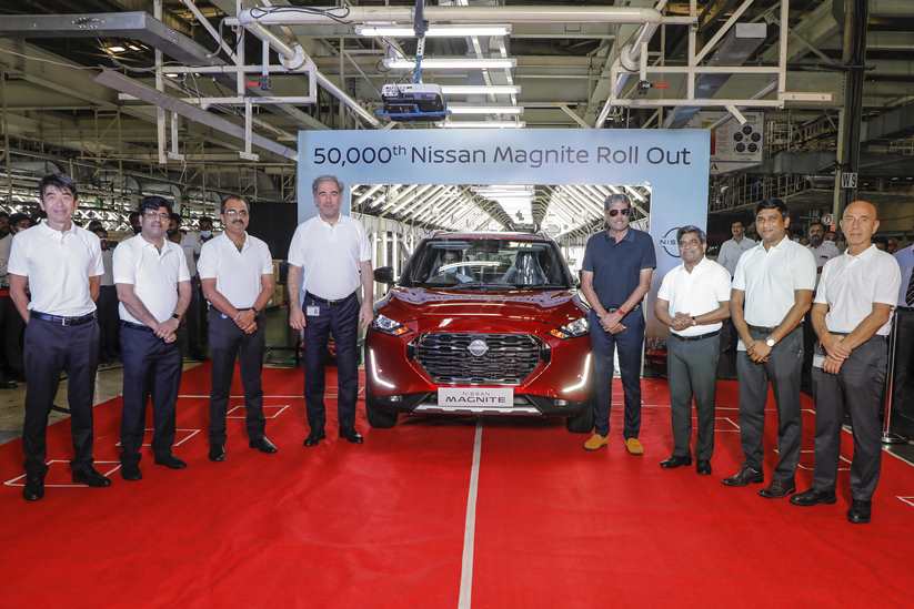 50,000th Nissan Magnite rolls-out