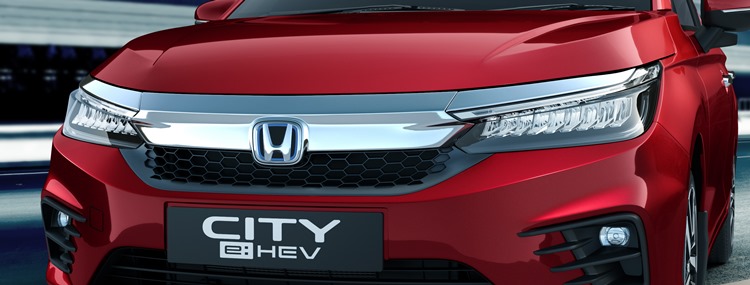 Honda Cars unveiled Electric Hybrid City e:HEV