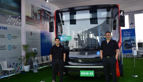 Commercial EV company, EKA unveils its first electric bus- EKA E9