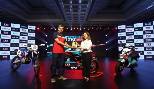 TVS Motor Company and PETRONAS partner to form PETRONAS TVS Racing Team
