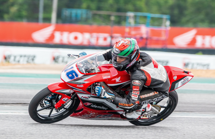 Honda Racing India rider Sarthak Chavan creates history at Thailand Talent Cup