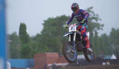 Rugved Barguje emerges best rider of Round 2 as Petronas TVS Racing team dominates in Pune