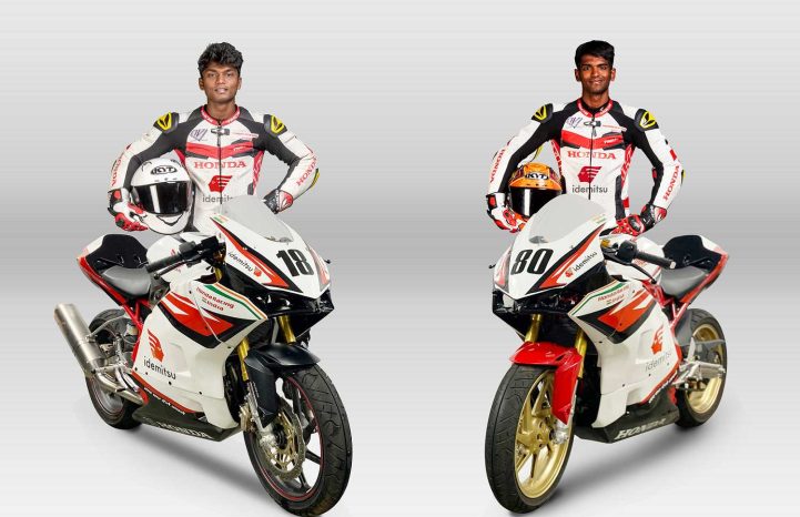 Honda Racing India announces riders’ squad for 2022 National Racing Championship & IDEMITSU Honda India Talent Cup