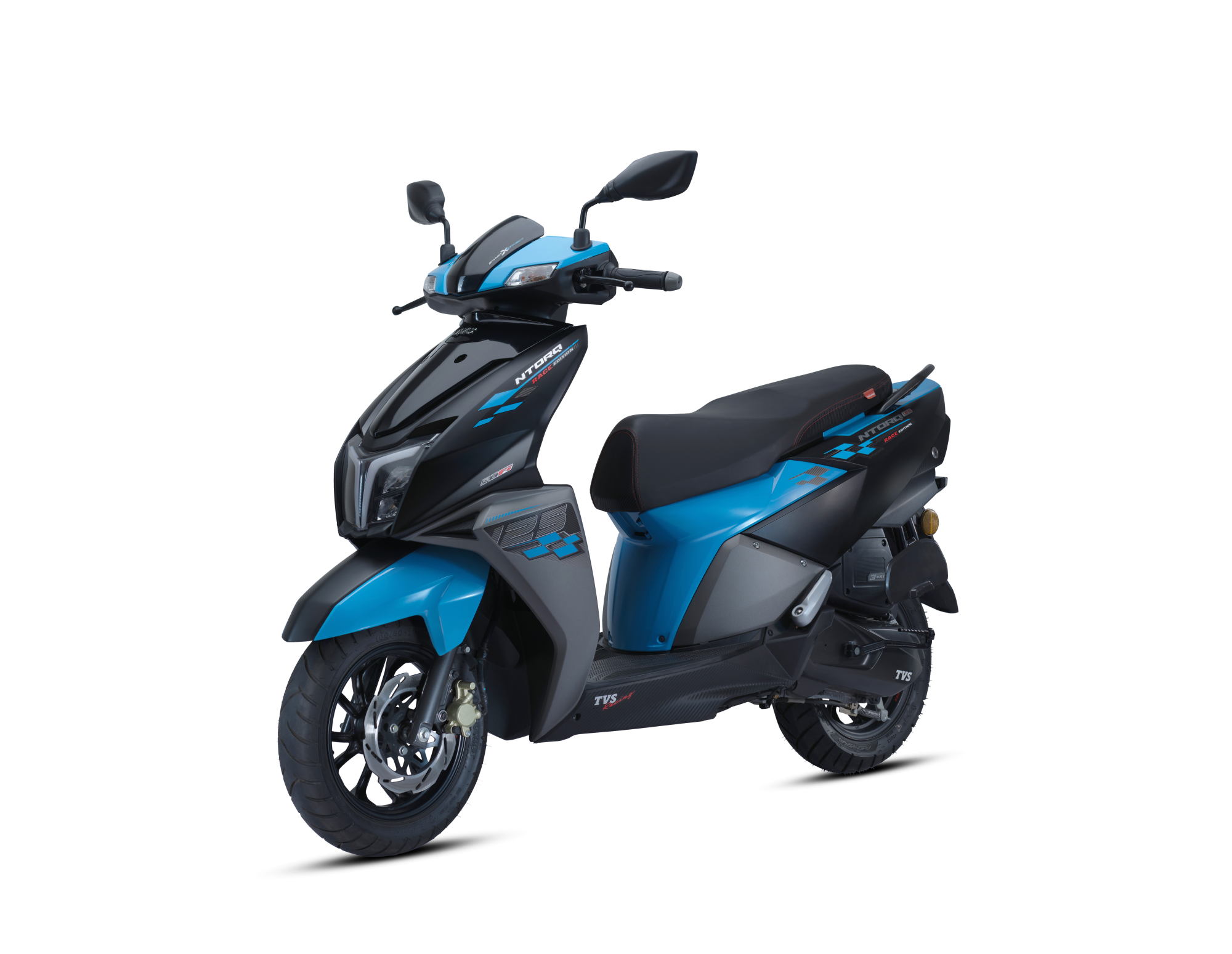 Youthful Marine Blue Colour For TVS NTORQ 125 Race Edition
