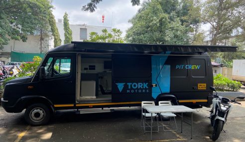 Tork Motors launches Pit Crew, mobile service van