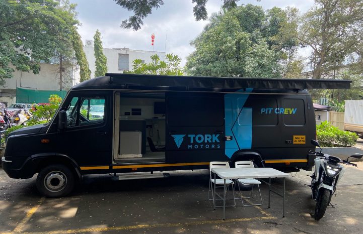 Tork Motors launches Pit Crew, mobile service van