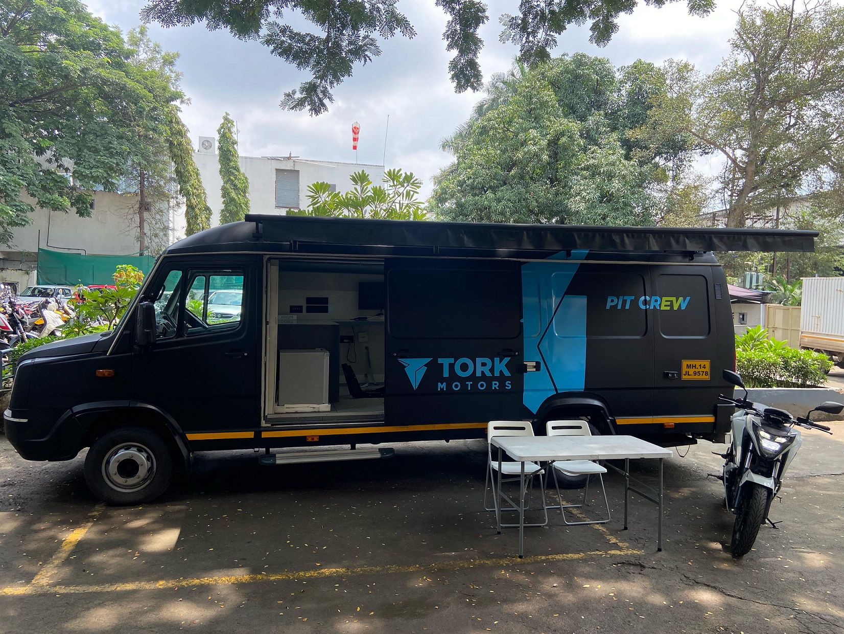 Tork Motors launches Pit Crew, mobile service van