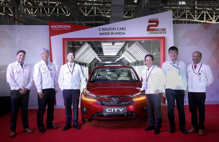 Honda Cars reaches 2 Million Production in India