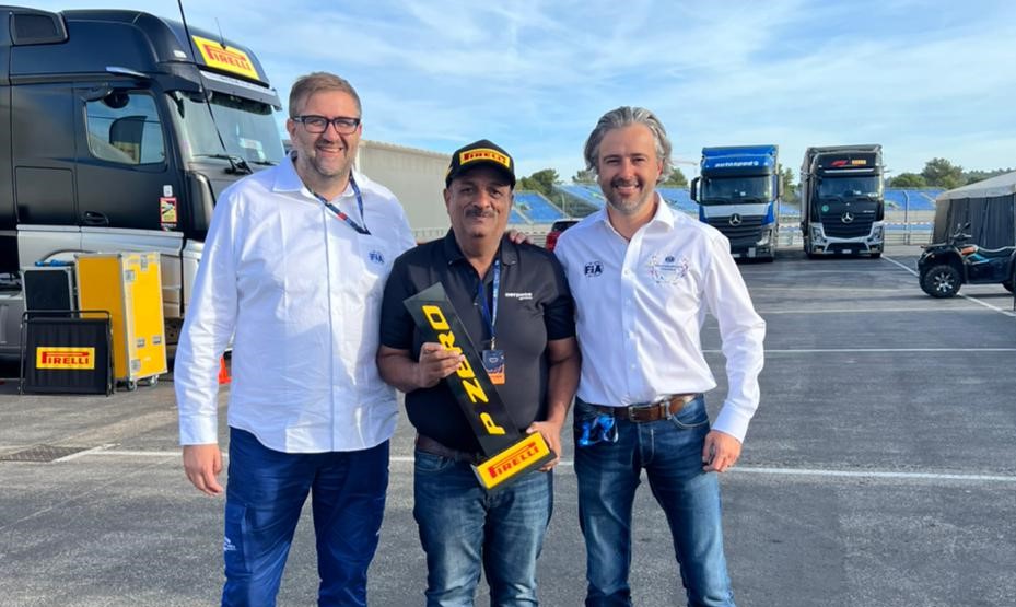 Sanjay Takale gets special appreciation trophy for brave driving at Circuit Paul Ricard; finishes 8th in World Motorsports Games
