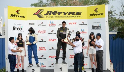 Ashwin Datta emerges champion in LGB Formula 4 category in 25th JK Tyre FMSCI National Racing Championship