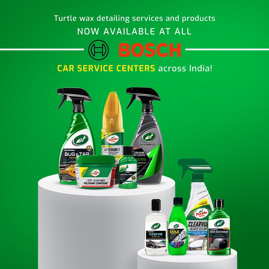 Turtle Wax partners with Bosch Car Services