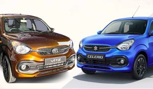 Indian Maruti Celerio vs South African Toyota Vitz Comparison