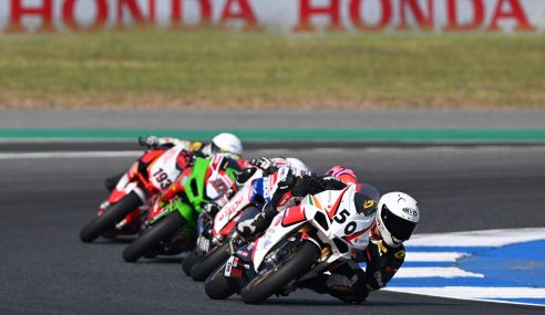 IDEMITSU Honda Racing India’s riders gain more points in second race of 2023 ARRC and TTC