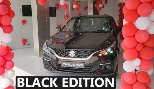 Maruti Suzuki Baleno Black Edition showcased at dealerships
