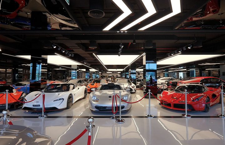 The Space, Dubai Has Cars Worth $100 Million