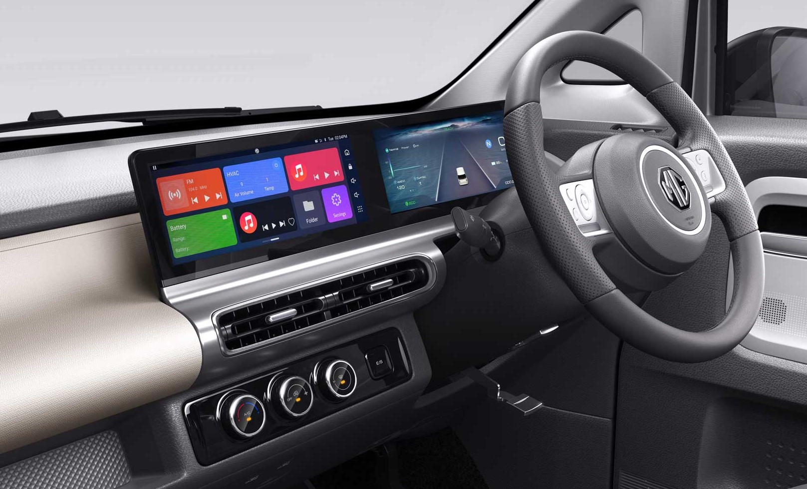 MG Motor shares a sneak peek of Comet EV’s In-Car Entertainment